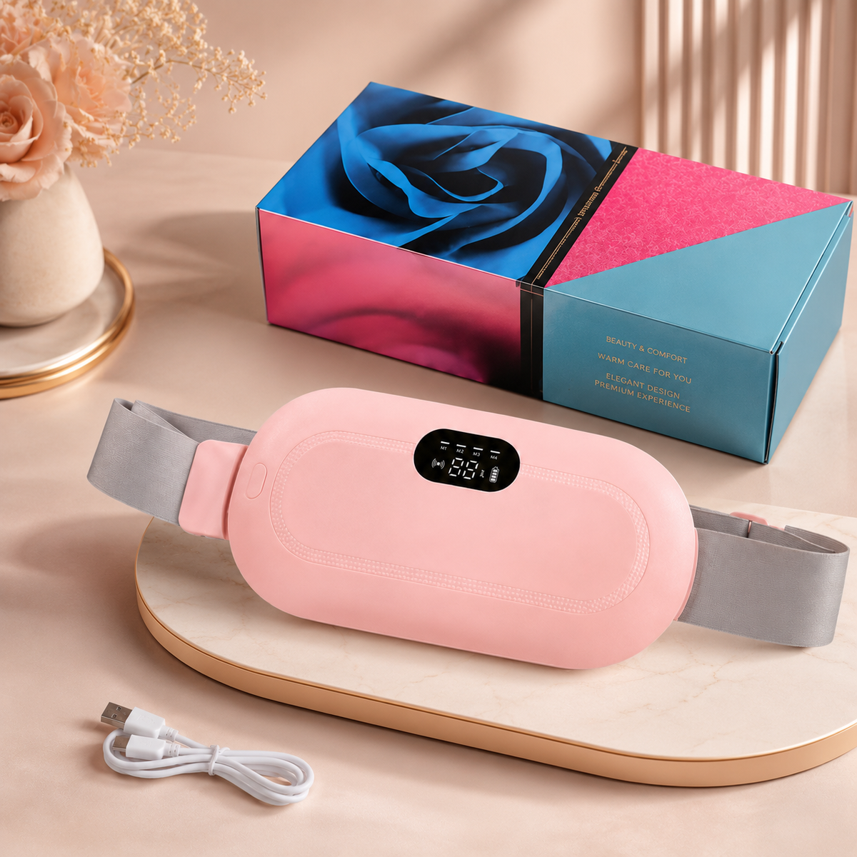 LumaHeat Wireless Heat & Massage Comfort Belt