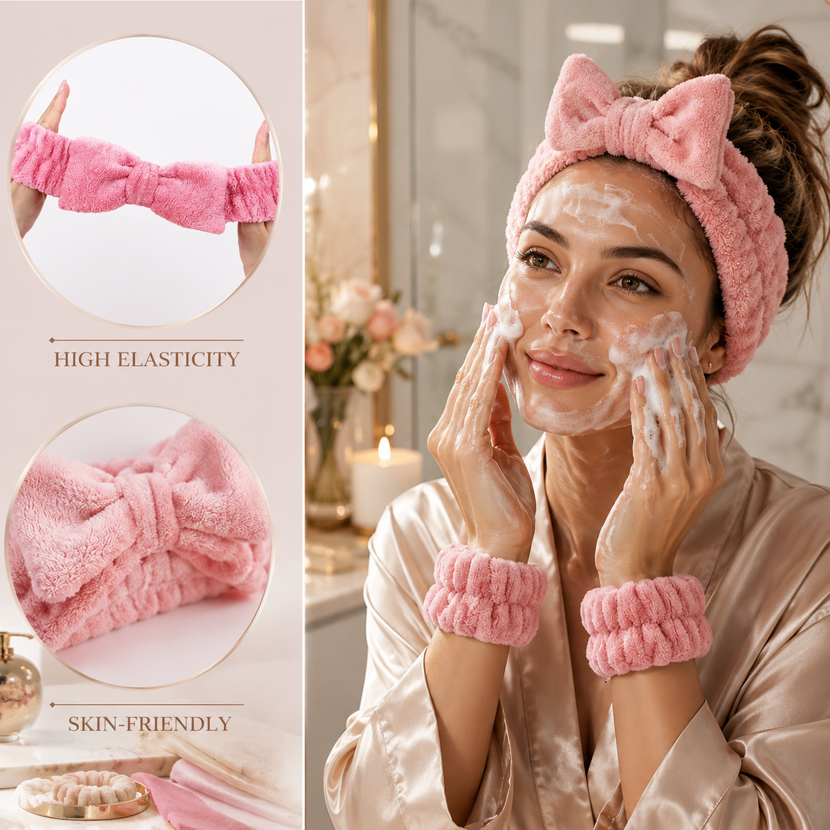 LuxeRest 13-Piece Overnight Beauty & Haircare Set