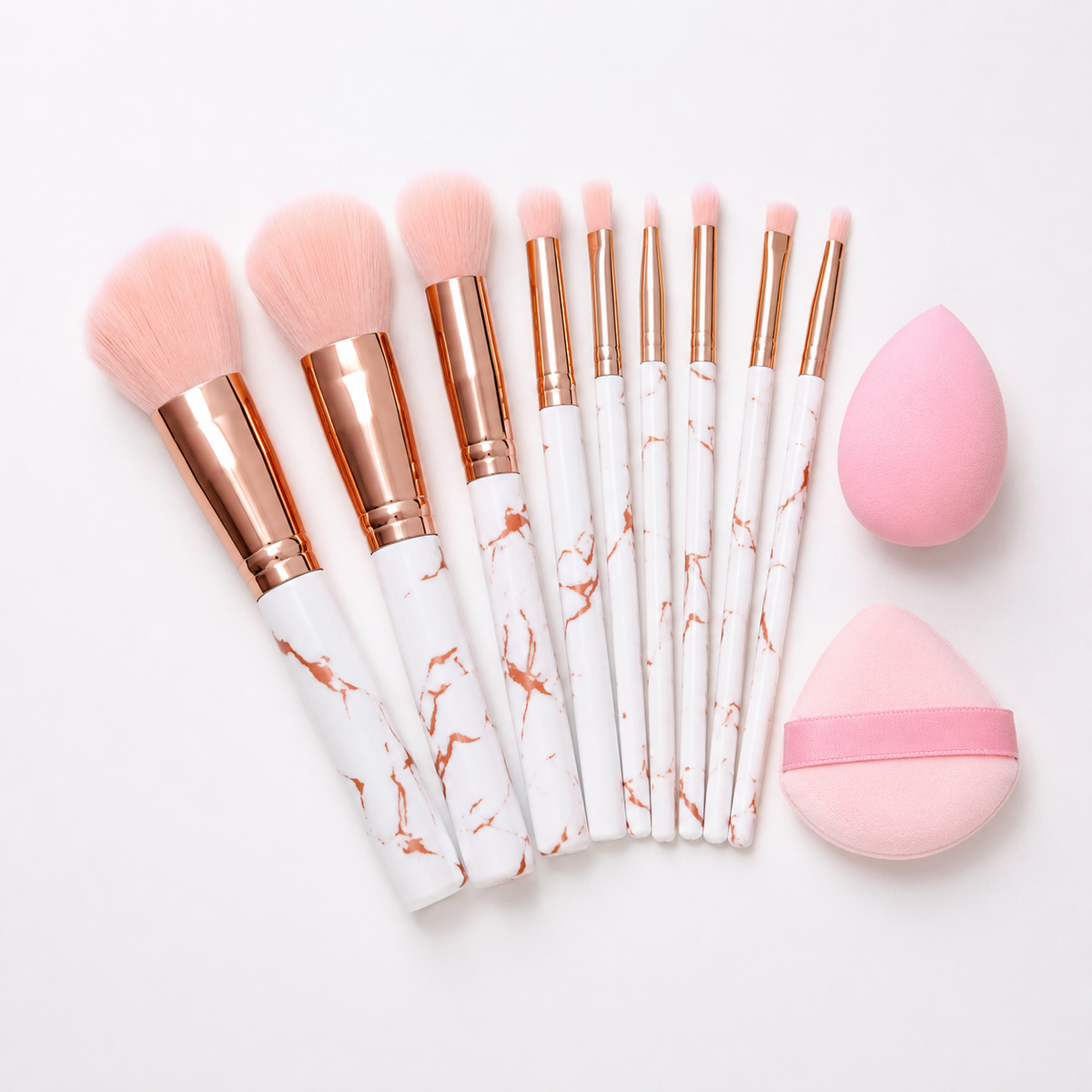 12-Piece Luxury Makeup Brush Collection
