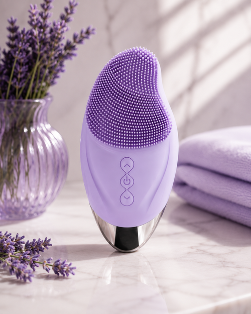 Electric Silicone Facial Cleansing Brush