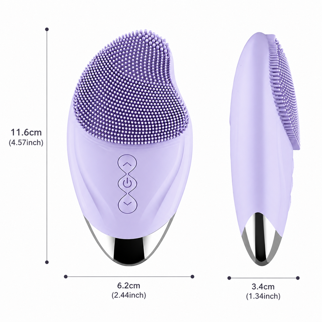 Electric Silicone Facial Cleansing Brush
