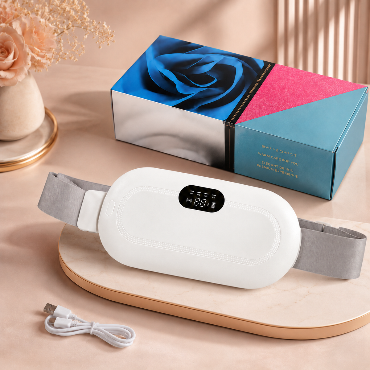 LumaHeat Wireless Heat & Massage Comfort Belt